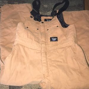 Tan Insulated Overalls